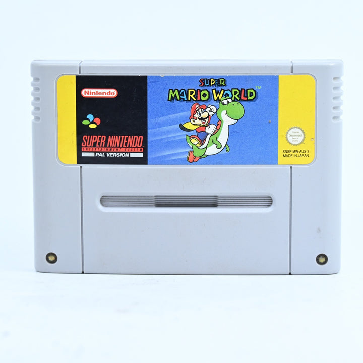 Super Mario World - Super Nintendo / SNES Game - PAL - FREE POST!