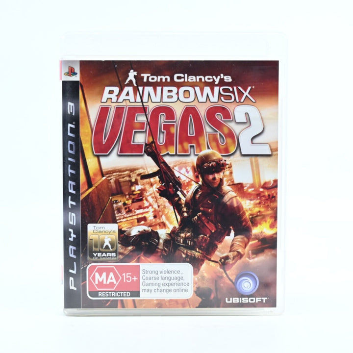 Tom Clancy's Rainbow Six Vegas 2 - Sony Playstation 3 / PS3 Game + Manual