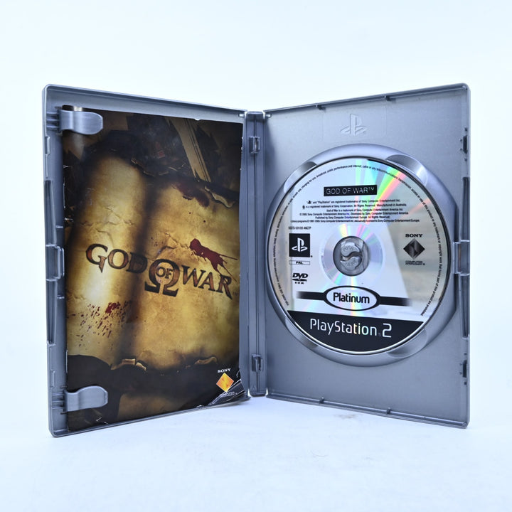God of War - Sony Playstation 2 / PS2 Game + Manual - PAL - MINT DISC!