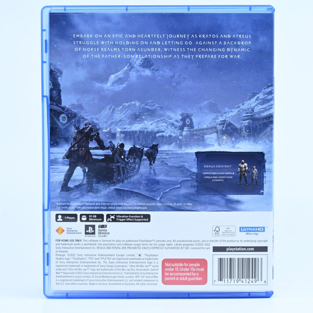 God of War: Ragnarok - Launch Edition - Sony Playstation 5 / PS5 Game
