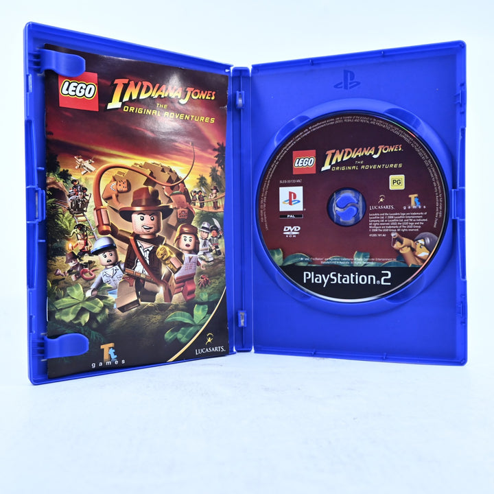 LEGO Indiana Jones: The Original Adventures - Playstation 2 / PS2 Game + Manual