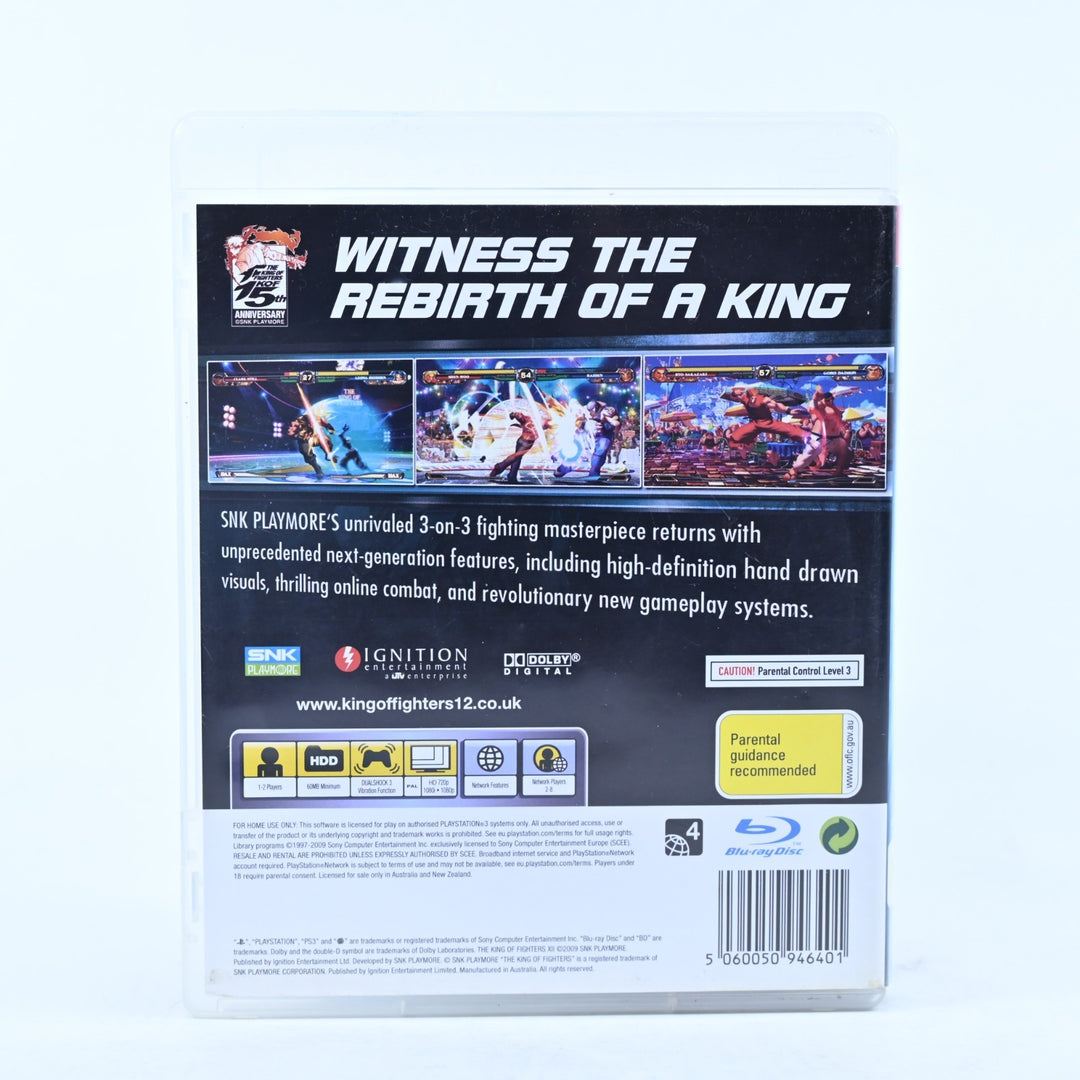 The King of Fighters XII - Sony Playstation 3 / PS3 Game + Manual - MINT DISC!