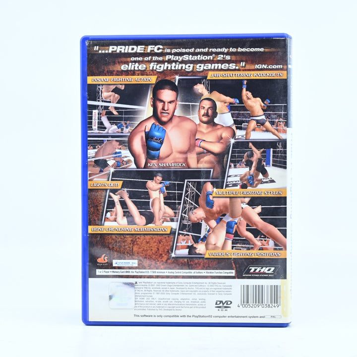 Pride FC Fighting Championships - No Manual Sony Playstation 2 / PS2 Game - PAL