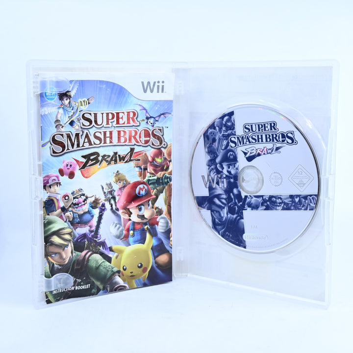 Super Smash Bros. Brawl - Nintendo Wii Game + Manual - PAL - MINT DISC!