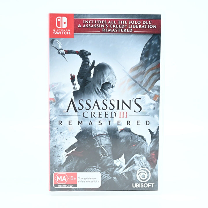 Assassin's Creed III - Remastered - Nintendo Switch Game - FREE POST!