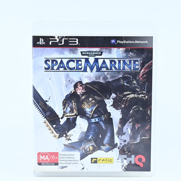 Warhammer 40K: Space Marine - PS3 Game + Manual