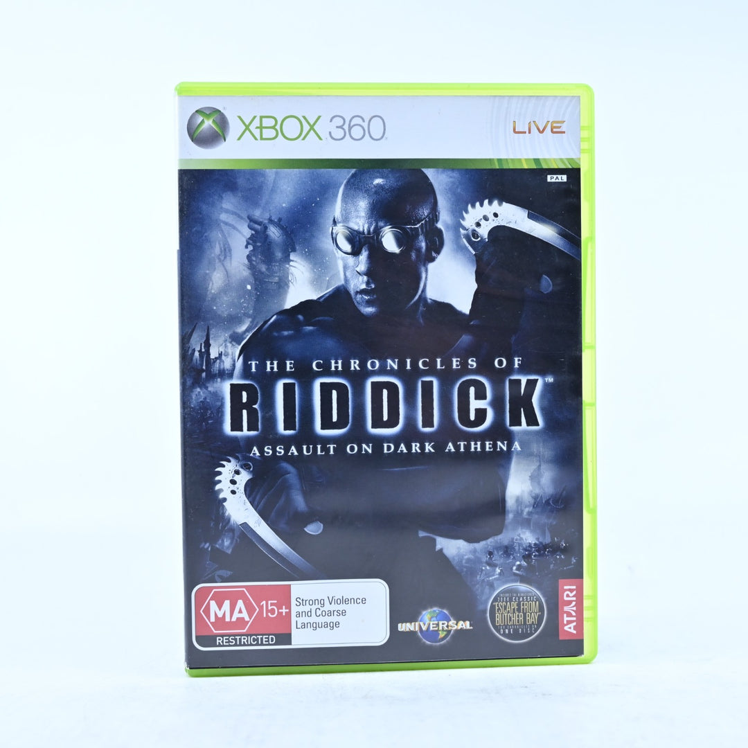 The Chronicles Of Riddick: Assault On Dark Athena - Xbox 360 Game - No Manual