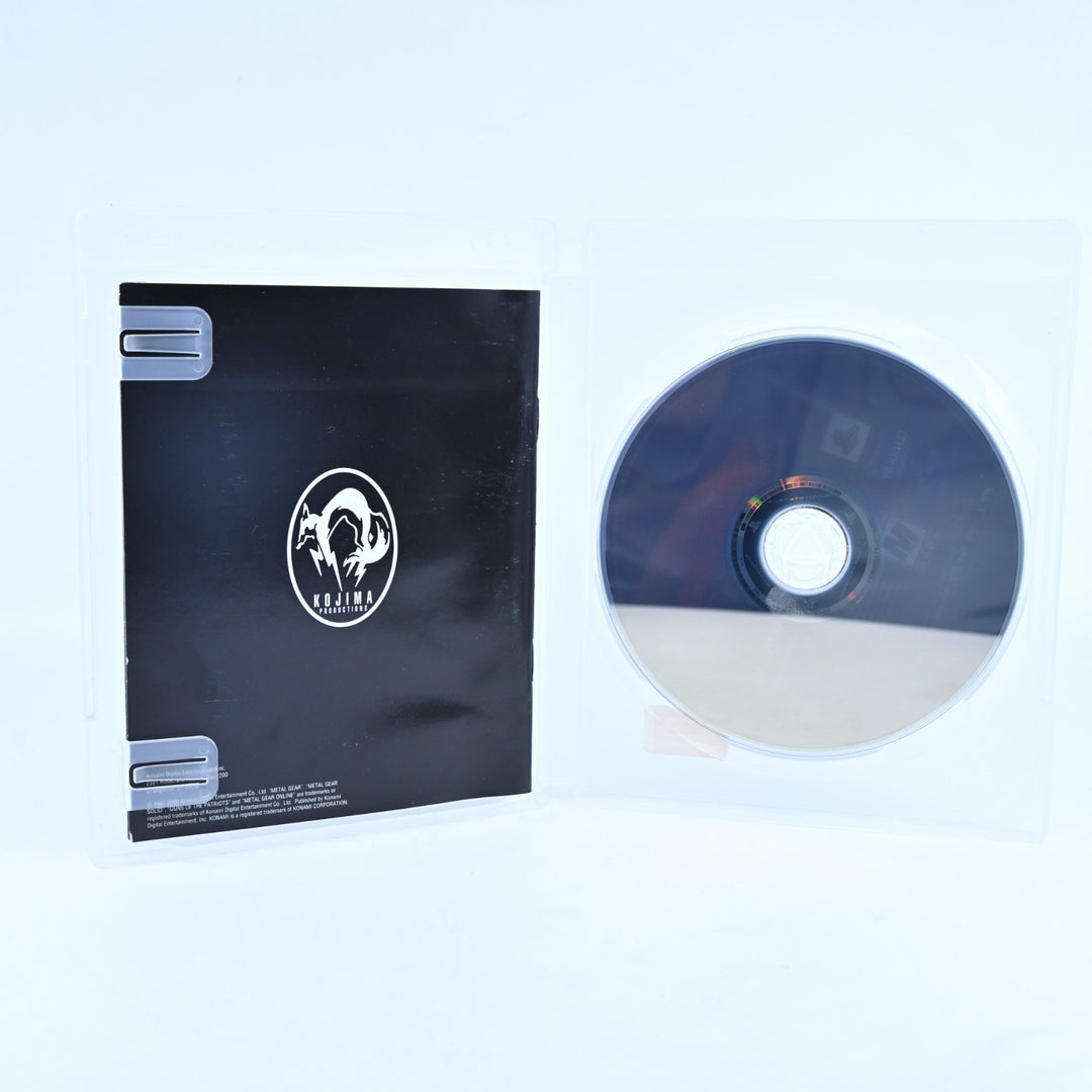 Metal Gear Solid 4: Guns of the Patriots - PS3 Game - Disc Only + Manual