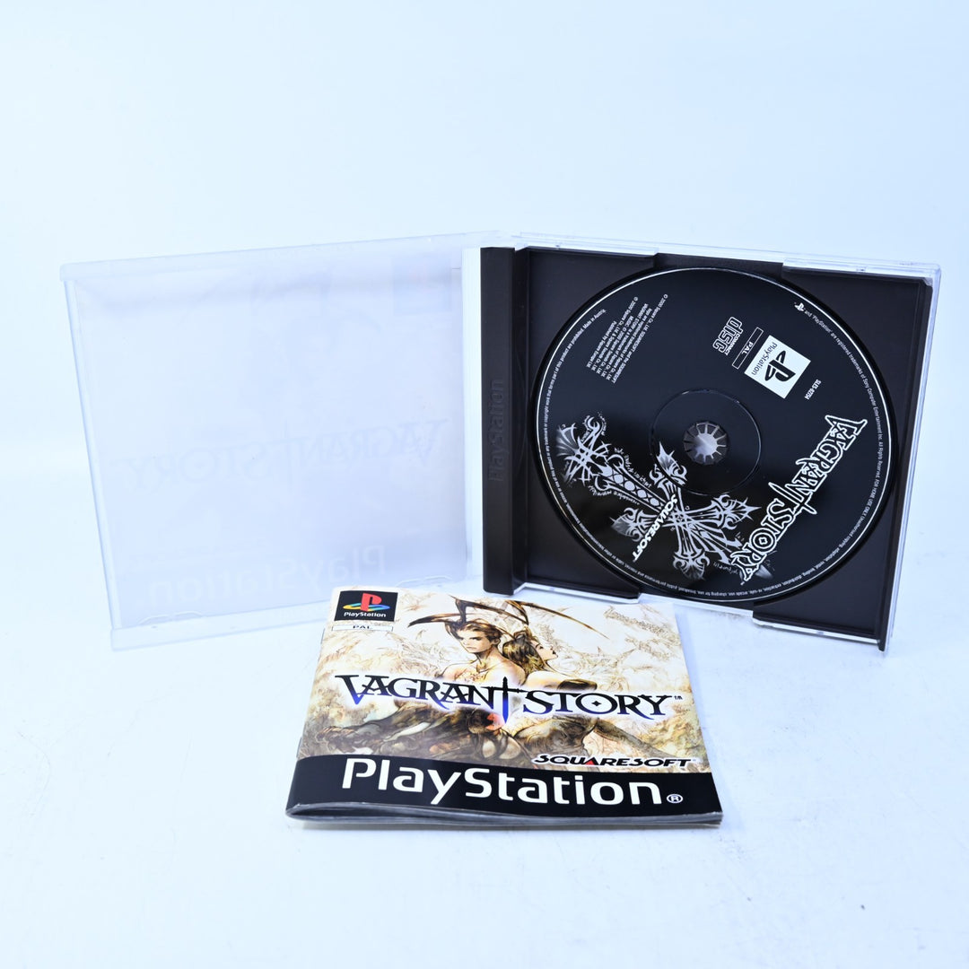 Vagrant Story - Sony Playstation 1 / PS1 Game + Manual - PAL