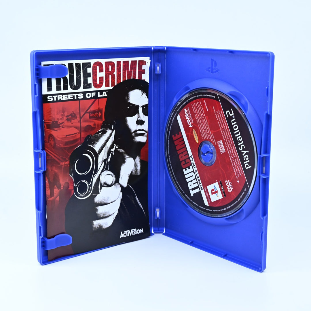 True Crime Streets of LA - Sony Playstation 2 / PS2 Game + Manual - PAL