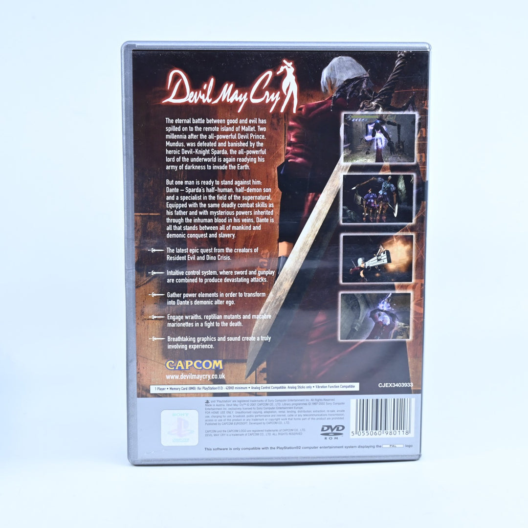 Devil May Cry - Sony Playstation 2 / PS2 Game + Manual - PAL - FREE POST!