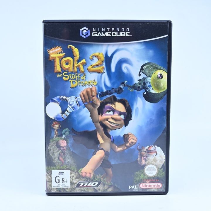 Tak 2: The Staff of Dreams - Nintendo Gamecube Game + Manual - PAL - FREE POST!