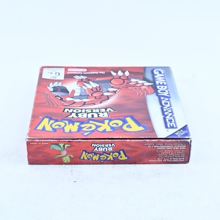 Pokemon Ruby Version - Nintendo Gameboy Advance / GBA Boxed Game - AUS PAL