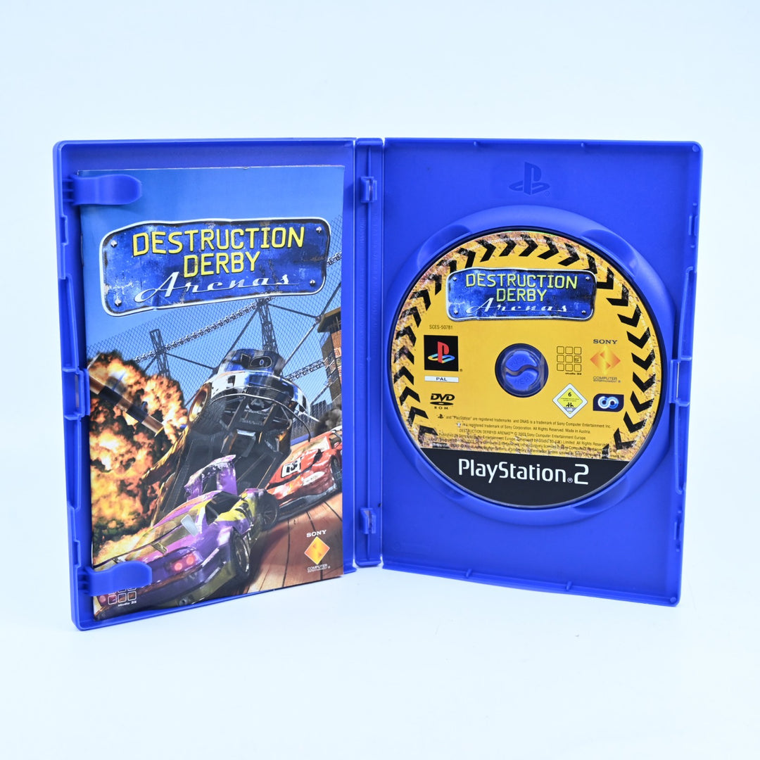 Destruction Derby Arenas - Sony Playstation 2 / PS2 Game + Manual - PAL