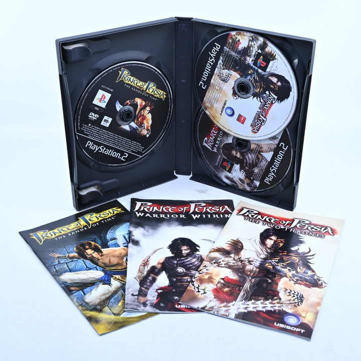 Prince Of Persia: Trilogy - Sony Playstation 2 / PS2 Game + 3 Manuals - PAL