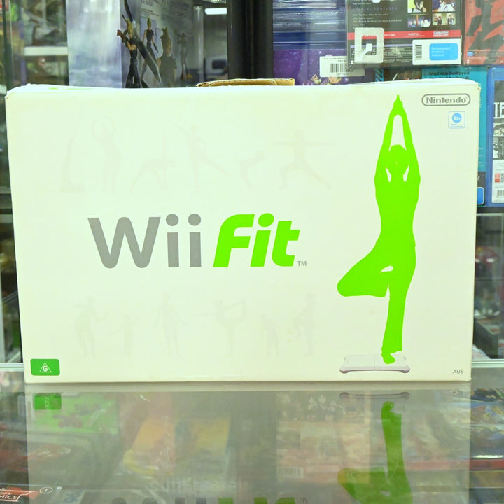 Wii Fit + Balance Board - Nintendo Wii Game + Manual / Nintendo Wii Accessory