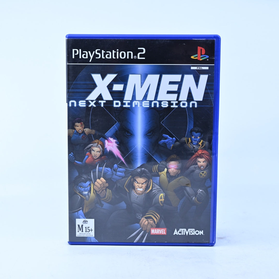 X-Men Next Dimension - Sony Playstation 2 / PS2 Game + Manual - PAL - MINT DISC!