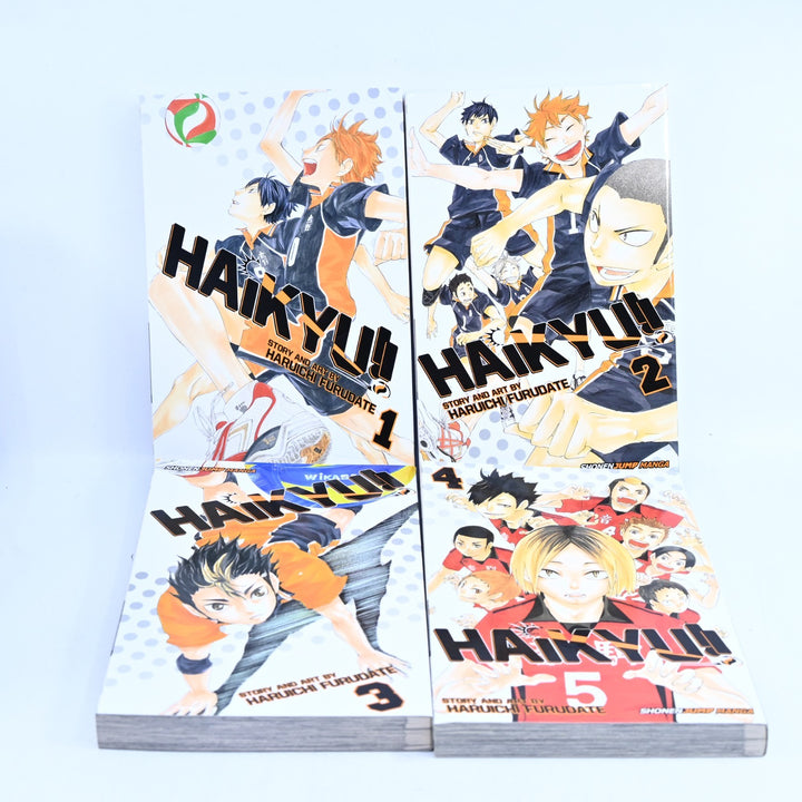 Haikyu!! - Volumes 1-4 - Haruichi Furudate - Viz Media - Manga