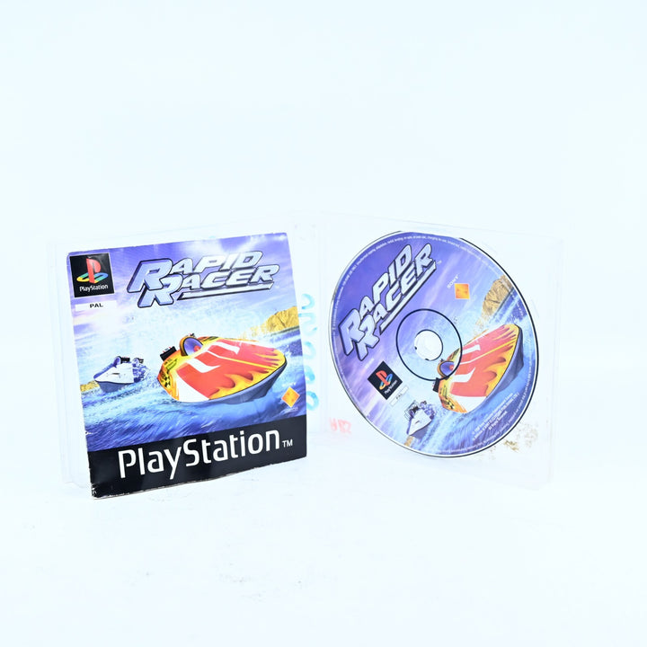 Rapid Racer - Sony Playstation 1 / PS1 Game + Manual - PAL - MINT DISC!