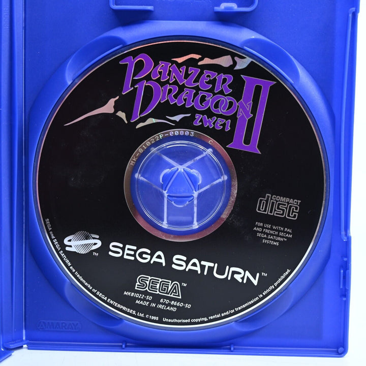 Panzer Dragoon II - Sega Saturn Game - Disc Only - PAL - MINT DISC!