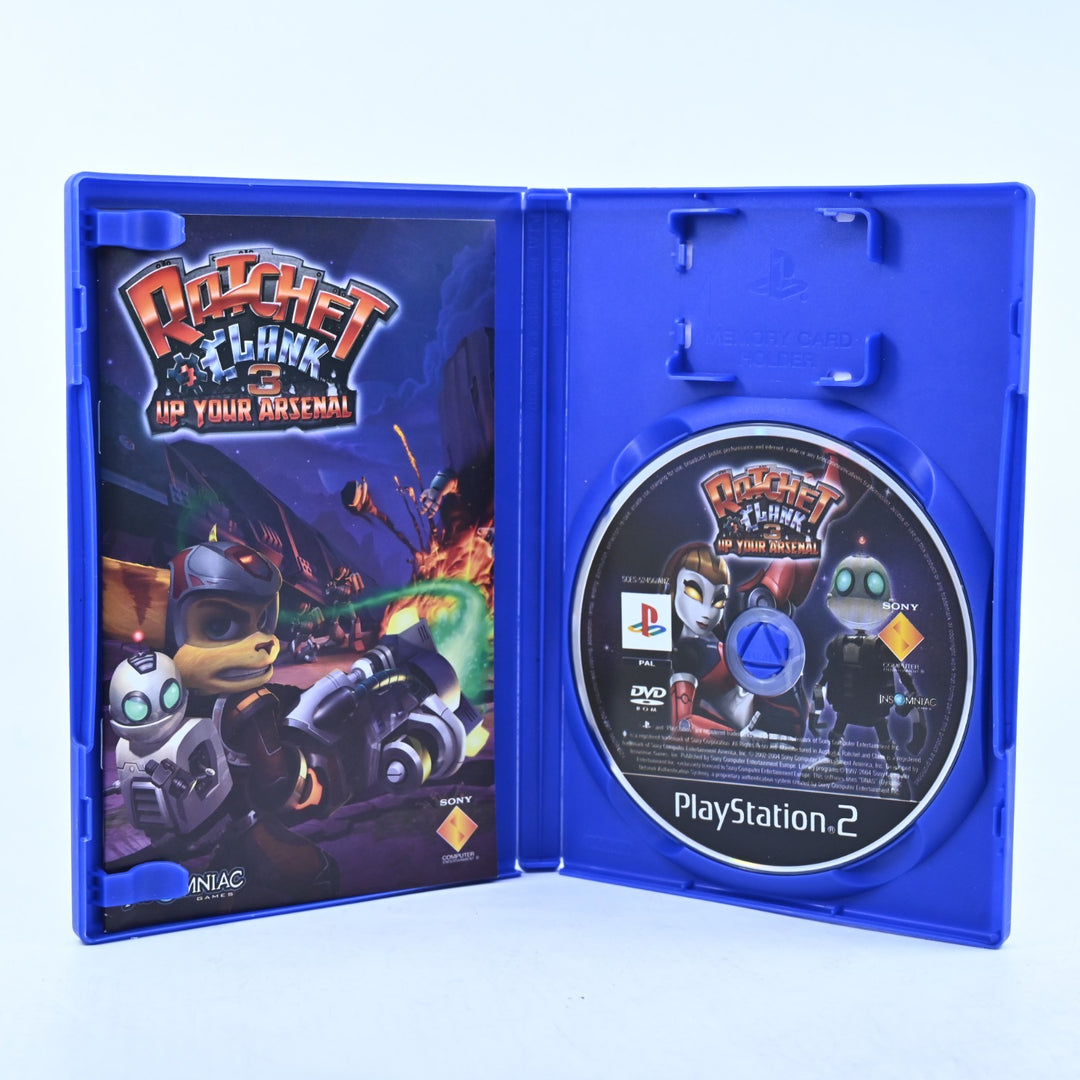 Ratchet & Clank 3: Up Your Arsenal - Sony Playstation 2 / PS2 Game + Manual