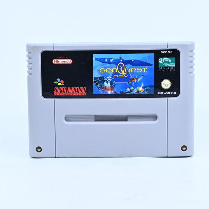 Sea Quest DSV - Super Nintendo / SNES Boxed Game - No Manual - PAL