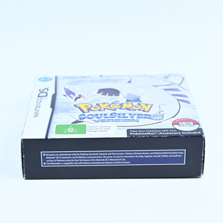 Pokemon SoulSilver - Nintendo DS Game Boxed + PokeWalker + Manual Soul Silver