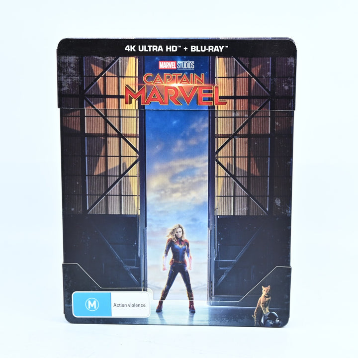 Captain Marvel Steelbook Limited Edition - Region Free - Blu-ray
