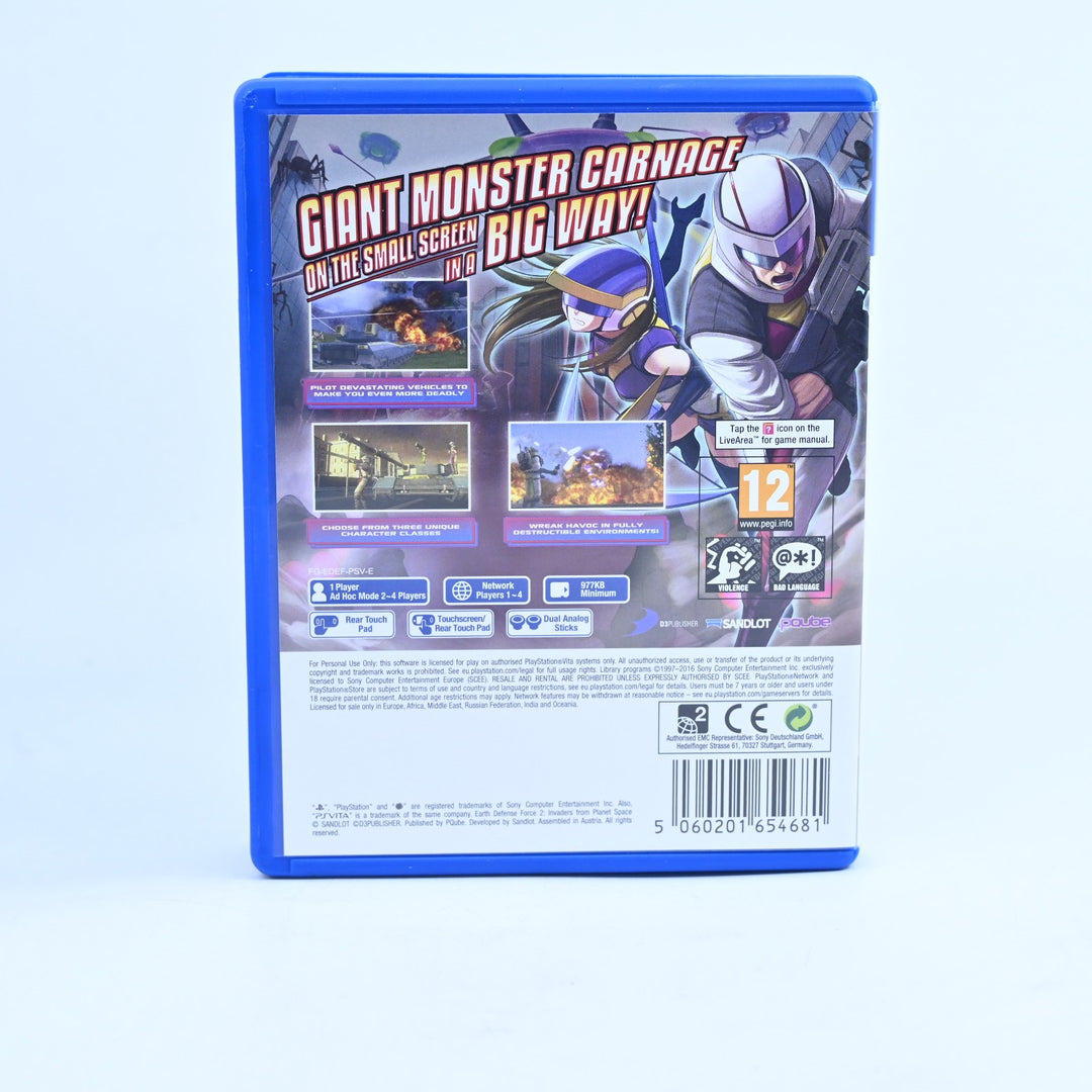 Earth Defense Force 2: Invaders From Planet Space - Sony PS Vita Game