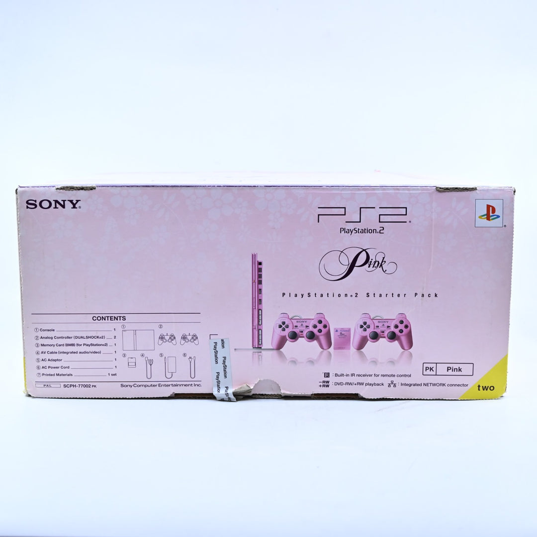 Pink Sony Playstation 2 / PS2 Slim Console - AUS PAL - FREE POST!