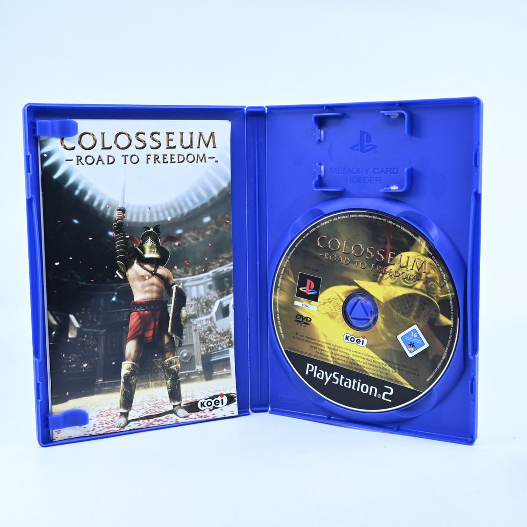 Colosseum: Road to Freedom - Sony Playstation 2 / PS2 Game + Manual - MINT DISC