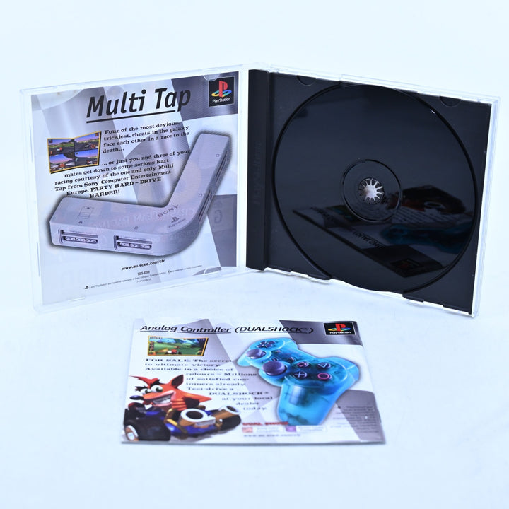 CTR: Crash Team Racing - Sony Playstation 1 / PS1 Game + Manual - PAL