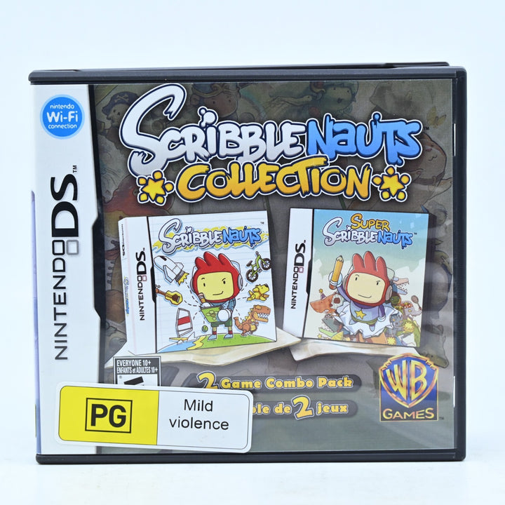 Scribblenauts Collection - Nintendo DS Game - PAL + Manual - FREE POST!