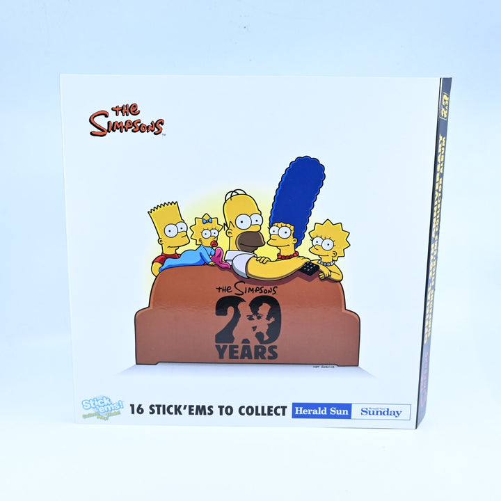 The Simpsons Stick'Ems 20th Anniversary - Herald Sun - Miscellaneous