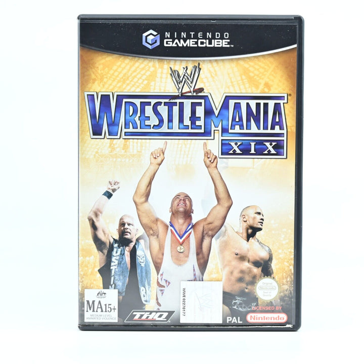 WWE Wrestle Mania XIX - Nintendo Gamecube Game - PAL - FREE POST!