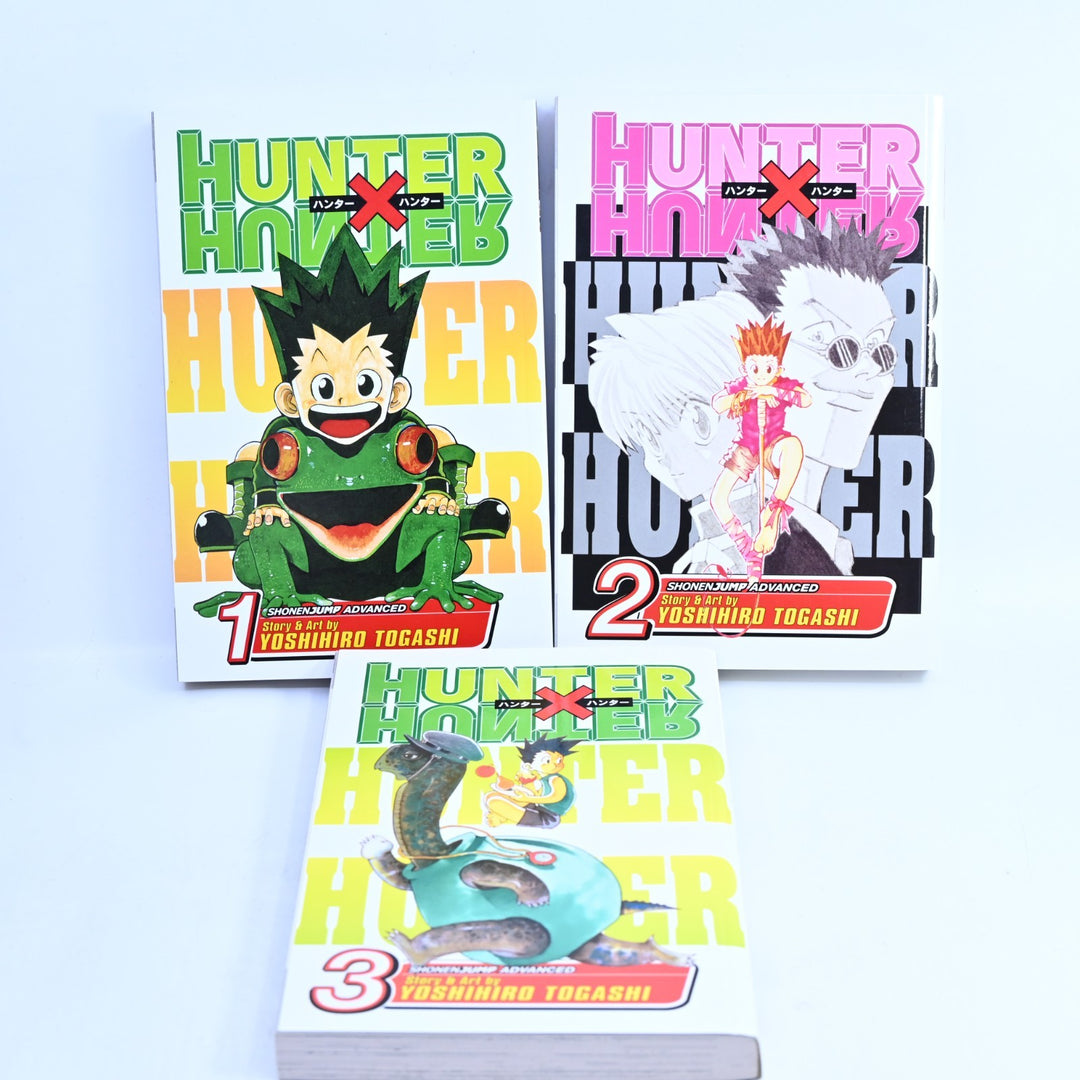 Hunter X Hunter - Volumes 1-5 - Yoshihiro Togashi - Viz Media - Manga