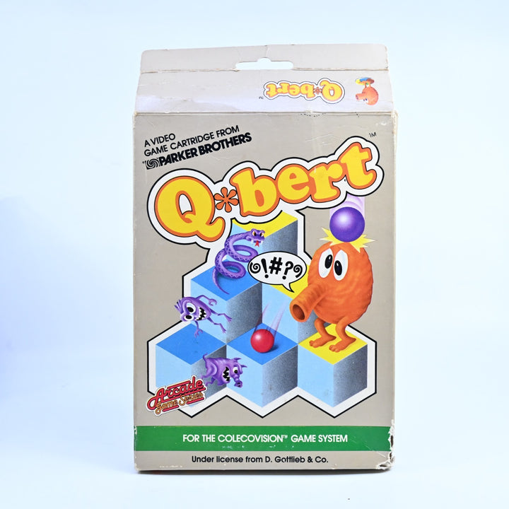 Q*Bert / Qbert - ColecoVision Game - No Manual - Region Free - FREE POST!
