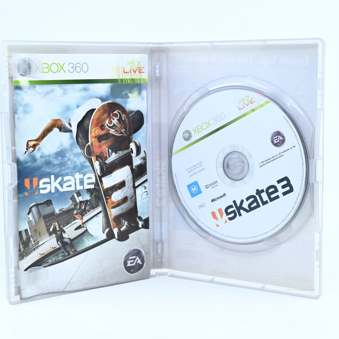 Skate 3 - Xbox 360 Game + Manual - PAL - MINT DISC!