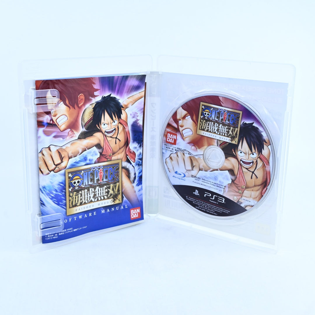 One Piece Pirate Warriors - Sony Playstation 3 / PS3 Game + Manual - JAPANESE!