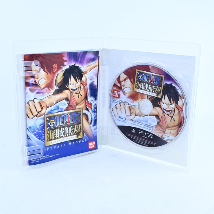 One Piece Pirate Warriors - Sony Playstation 3 / PS3 Game + Manual - JAPANESE!