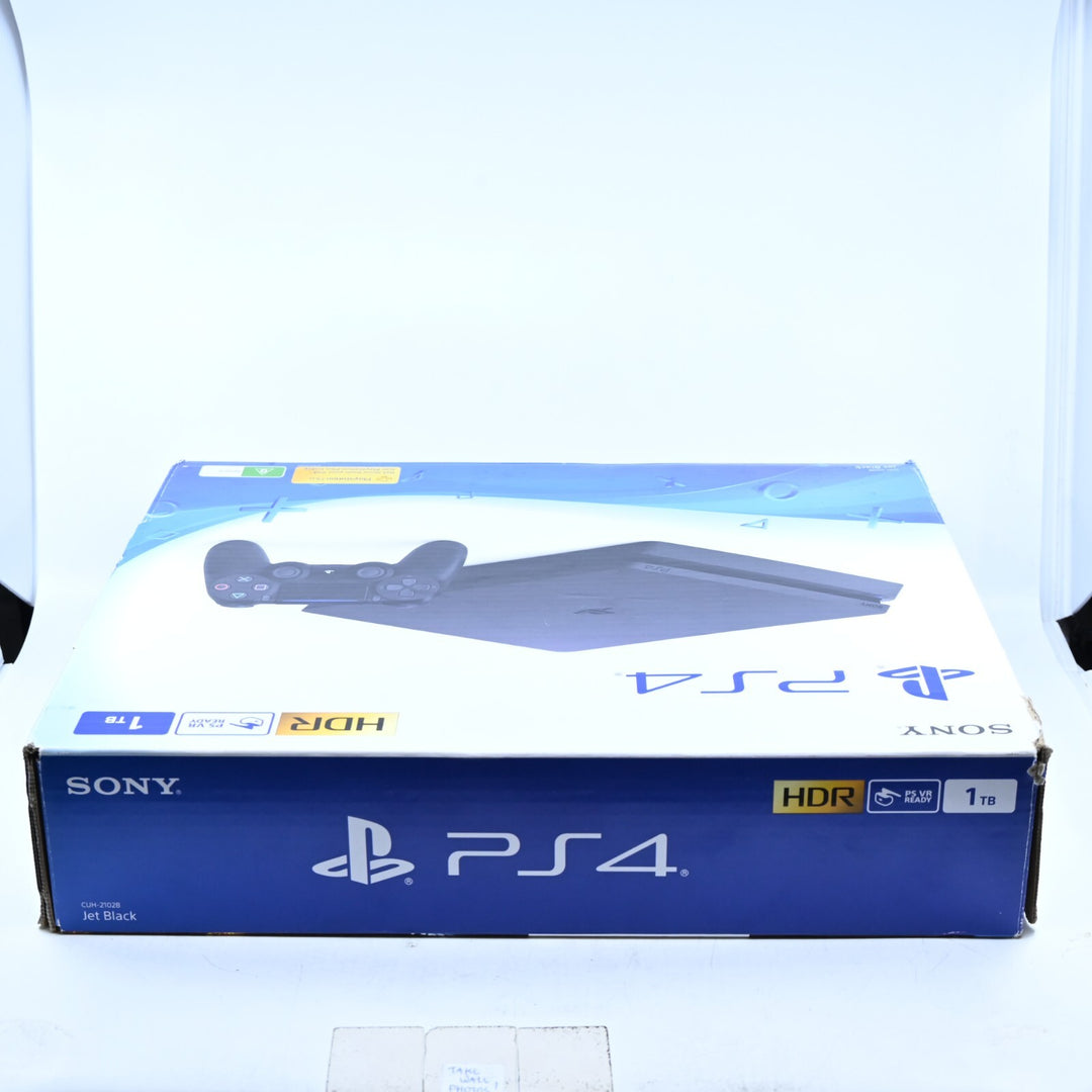 1TB Black Sony Playstation 4 Slim / PS4 Slim Boxed Console - PAL - FREE POST