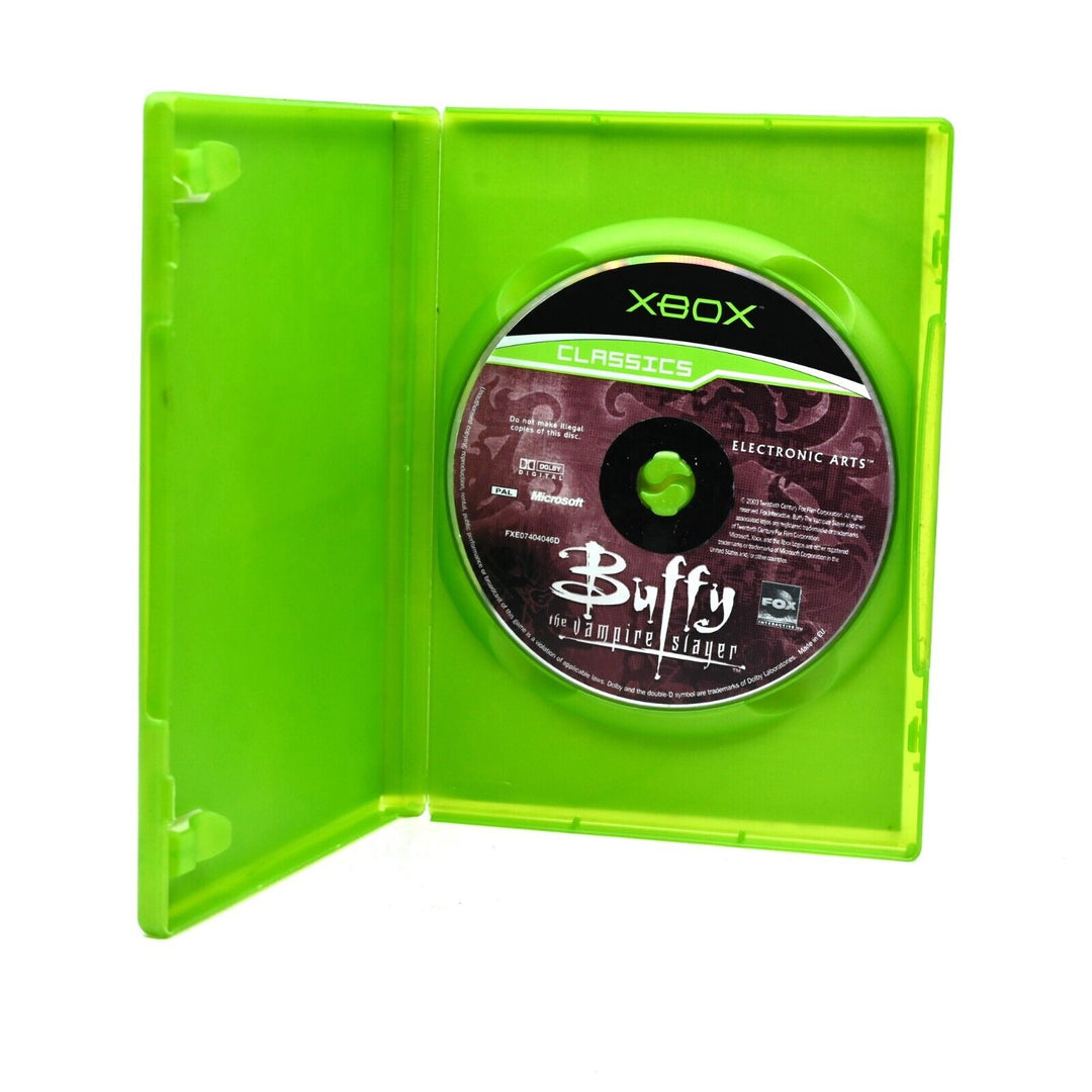 Buffy The Vampire Slayer - Original Xbox Game + No Manual  - READ DESCRIPTION