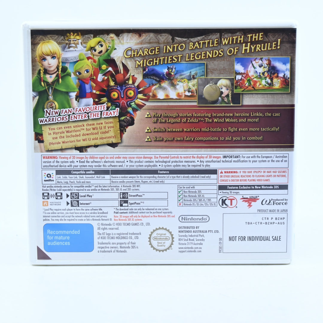 Hyrule Warriors Legends  - Nintendo 3DS Game - PAL + Manual - FREE POST!