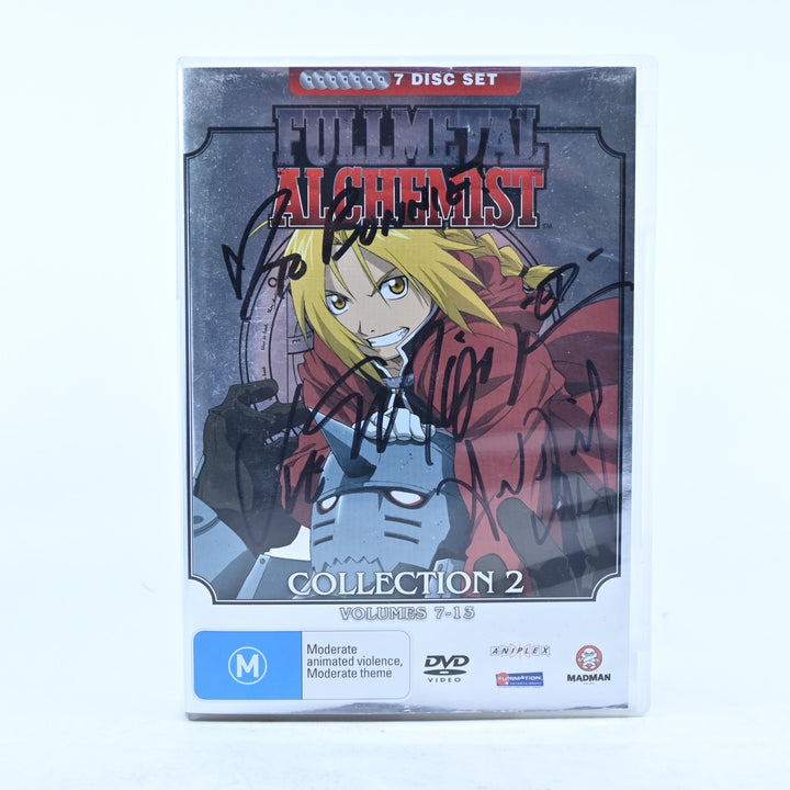 SIGNED! Fullmetal Alchemist - Collection 2 - Region 4 - Anime DVD