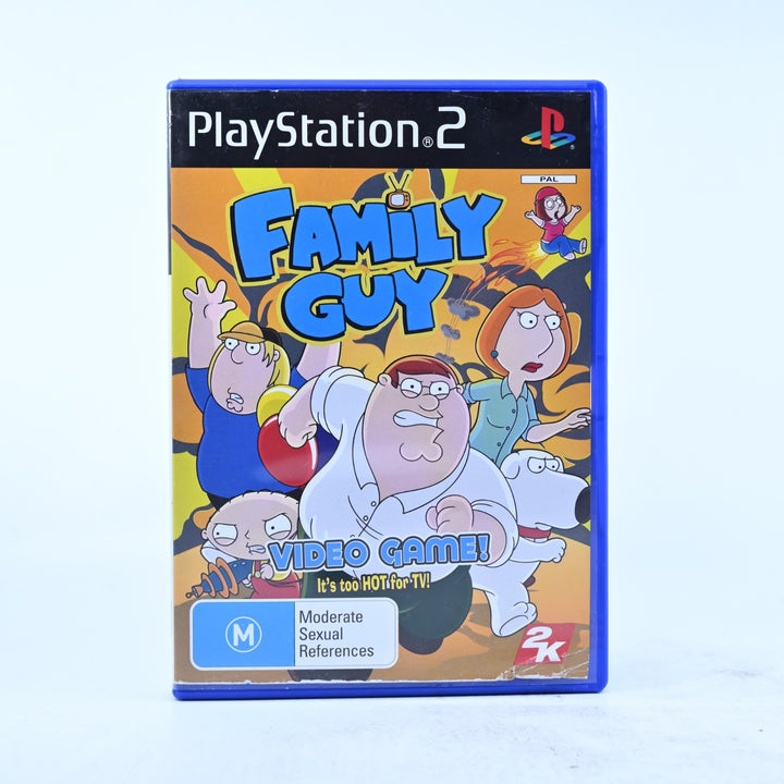 Family Guy Video Game - Sony Playstation 2 / PS2 Game + Manual - PAL