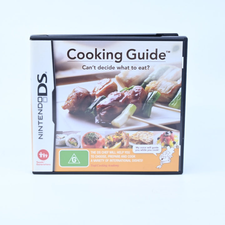 Cooking Guide - Nintendo DS Game - PAL + Manual - FREE POST!