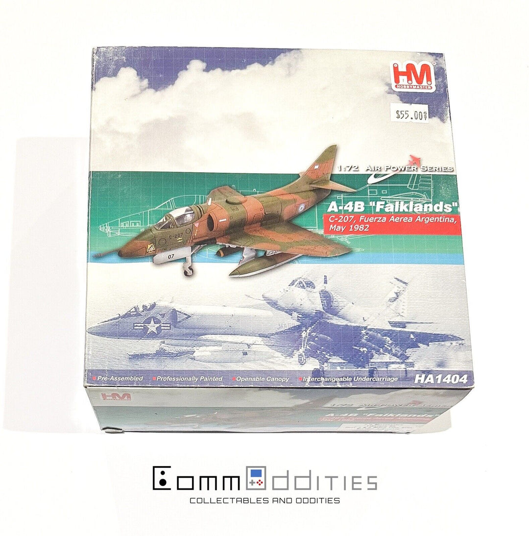 Hobby Master A-4B Skyhawk Falklands HA 1404 HA1404 Plane / Jet