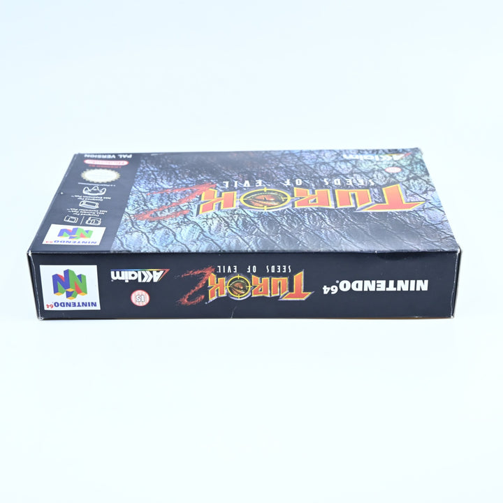 Turok 2: Seeds of Evil - N64 / Nintendo 64 Boxed Game - PAL - FREE POST!