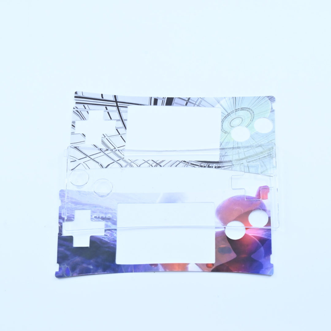 Clear with Paper Inserts - Nintendo Gameboy Micro Accessory - PAL - FREE POST!