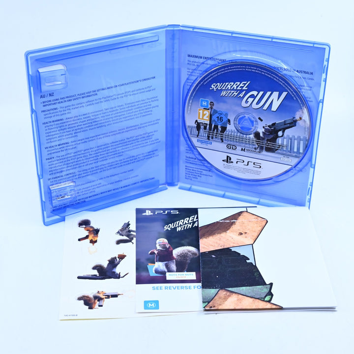 Squirrel With A Gun - Sony Playstation 5 / PS5 Game - MINT DISC!